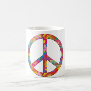 Taza De Café Poder Floral Paz