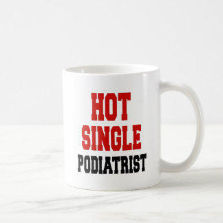 Taza De Café Podiatra individual caliente