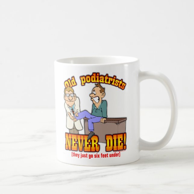Taza De Café Podiatrists (Derecha)