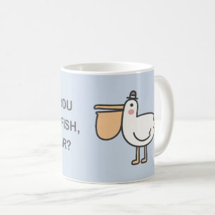 Taza De Café ¿Podría Ahorrar Un Pescado, Buen Señor?