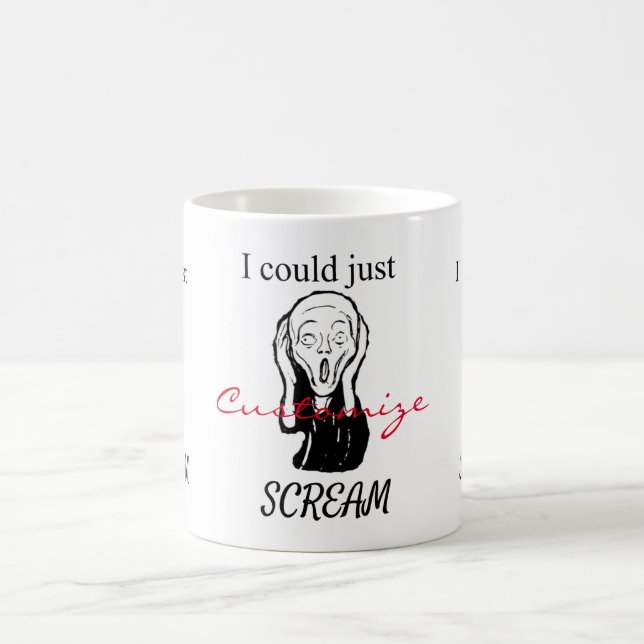 Taza De Café Podría Gritar Thunder_Cove (Centro)