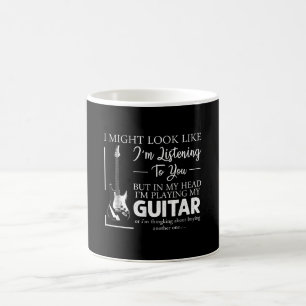 Taza De Café Podría parecerme a que te escucho guitarra musica