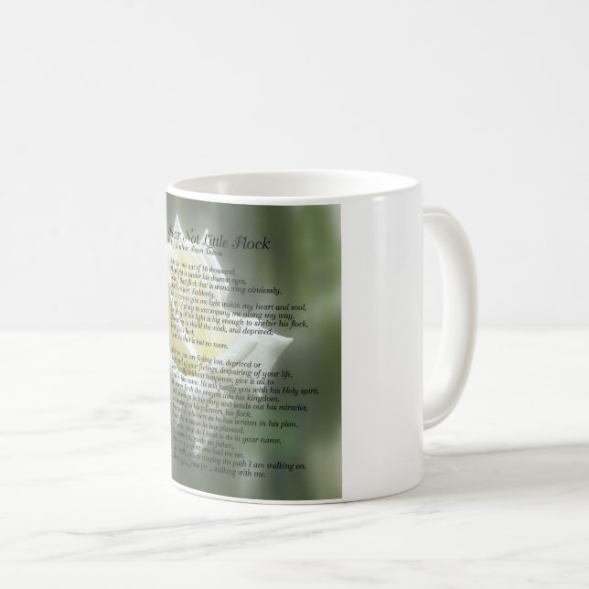Taza De Café Poema cristiano (Anverso derecho)