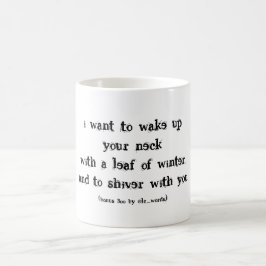 Taza De Café Poema de amor