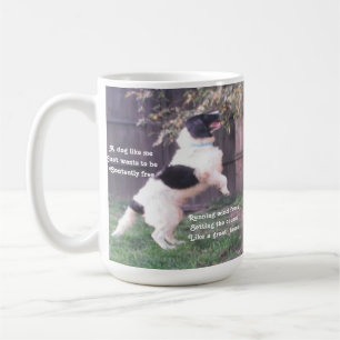Taza De Café Poema De Caballo De Perro Mug Por Ladee Basset