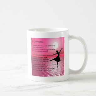 Taza De Café Poema de la nieta - bailarina