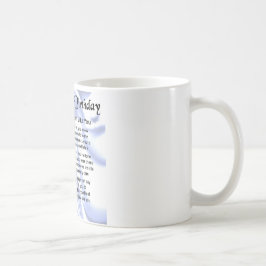 Taza De Café Poema del amigo - 70.o cumpleaños