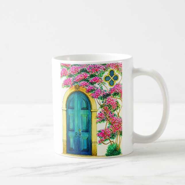 Taza De Café Poema del Día de la Madre de la bella eterna antig (Derecha)
