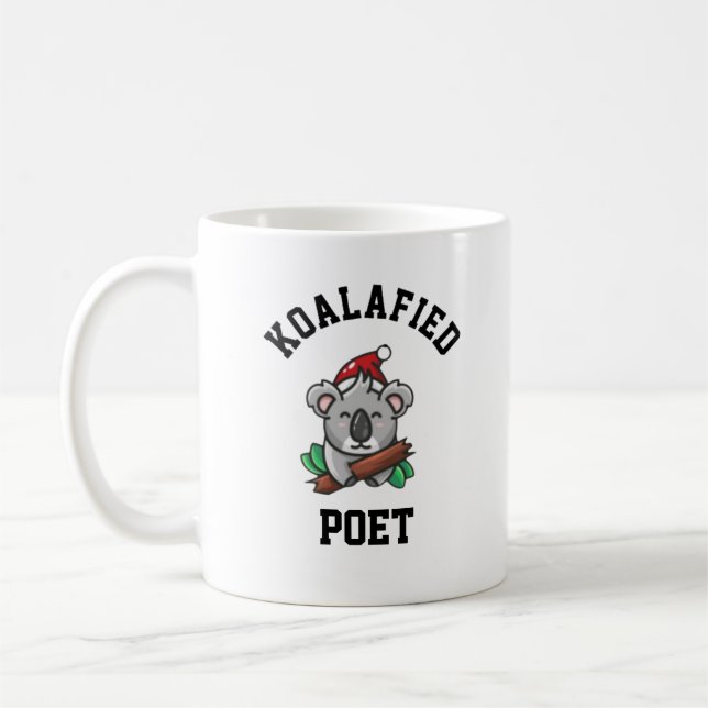 Taza De Café Poeta Koalafied (Izquierda)