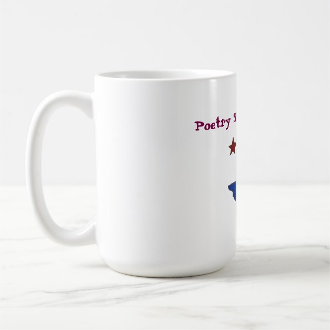 Taza De Café Poetry Society of Texas Classic Mug (Izquierda)