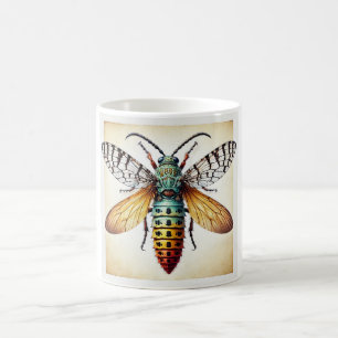Taza De Café Pogonocherus Insect in Natural Environment 300824I