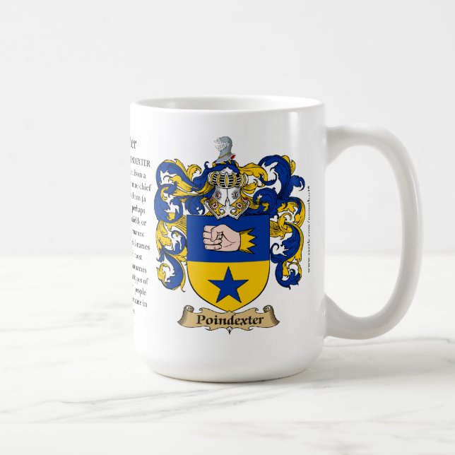 Taza De Café Poindexter, el origen, el significado y el escudo (Derecha)