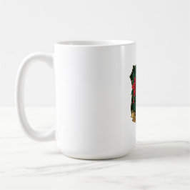 Taza De Café Poinsettia Crest T-Shirt