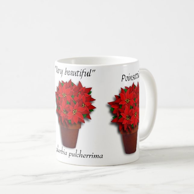 Taza De Café Poinsettia Mug (Anverso derecho)