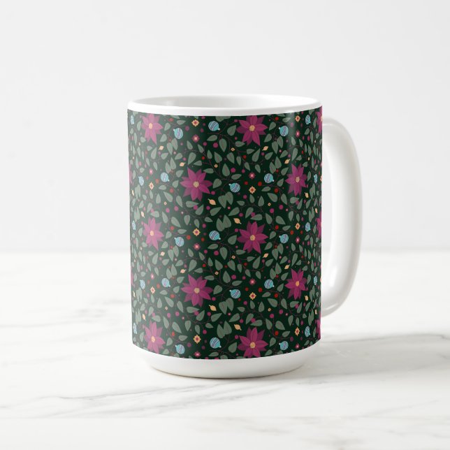 Taza De Café Poinsettia Paradise Mug (Anverso derecho)