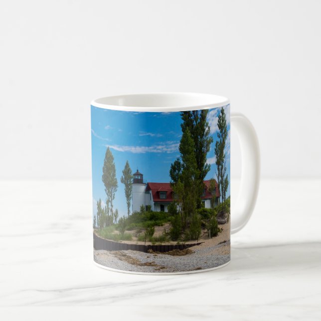 Taza De Café Point Betsie Light Coffee Mug (Anverso derecho)