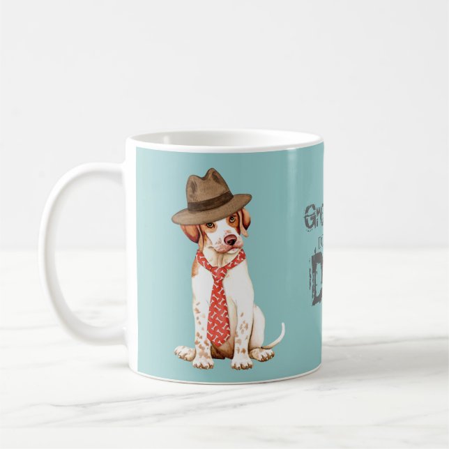 Taza De Café Pointer Dad Coffee Mug (Izquierda)