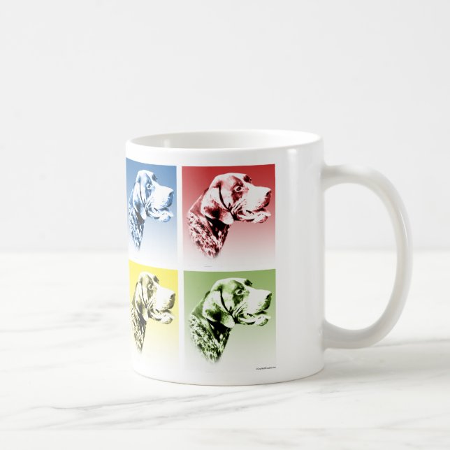 Taza De Café Pointer en alemán de corto alcance (Derecha)