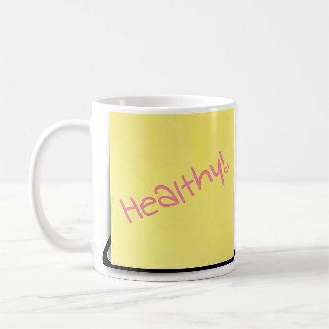 Taza De Café Poison - Healthy Girly (left) (Izquierda)