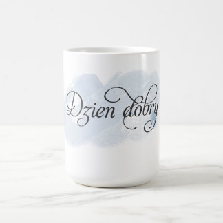 Taza De Café Polaco - Dzien dobry
