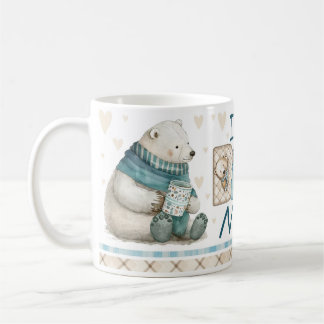 Taza De Café Polar Bear Dad Mug 11 oz