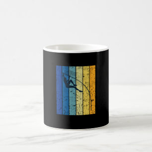 Taza De Café Pole Vaulting Retro