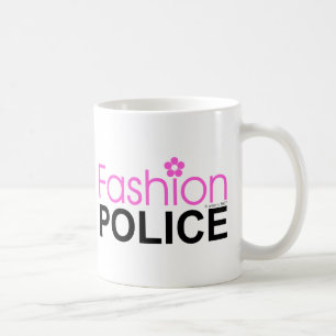 Taza De Café Policía de la moda