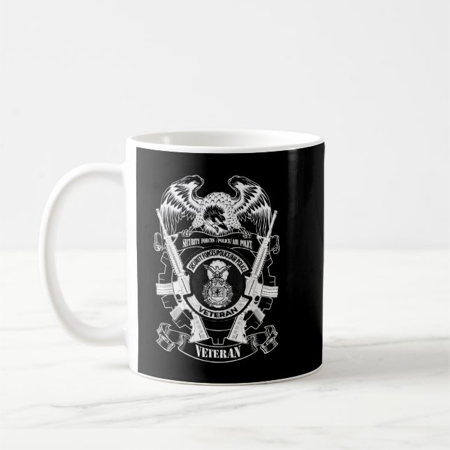 Taza De Café Policía de las Fuerzas de Seguridad Policía Aérea  (Izquierda)