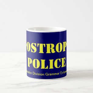 Taza De Café Policía del apóstrofe