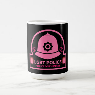 Taza De Café Policía del Orgullo Gay LGBT+