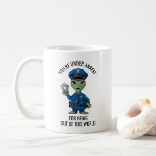 Taza De Café Policía Extranjero