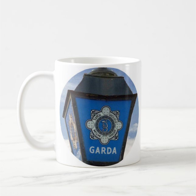 Taza De Café Policía irlandesa, Garda irlandesa, Garda Siochana (Izquierda)