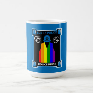Taza De Café Policía LGBT+ Orgullo Gay