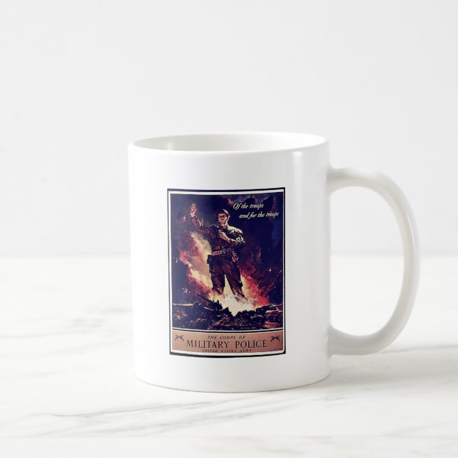 Taza De Café Policía militar (Derecha)