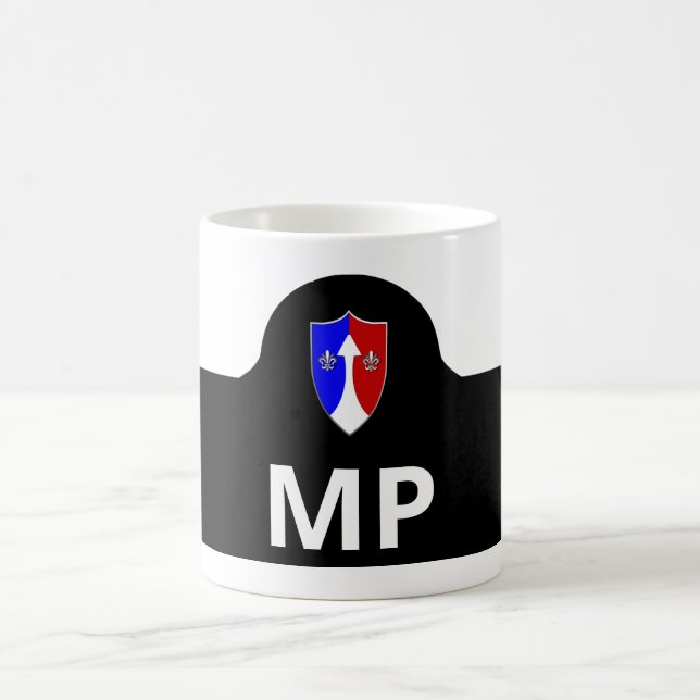 Taza De Café Policía Militar Brassard Coffee Mug (Centro)