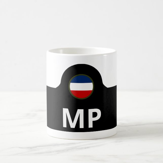 Taza De Café Policía Militar Brassard Coffee Mug (Centro)
