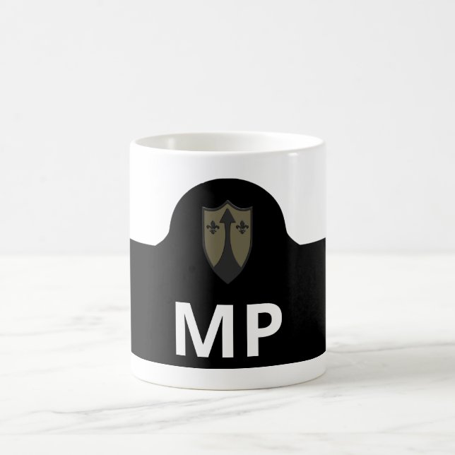 Taza De Café Policía Militar Brassard Coffee Mug (Centro)