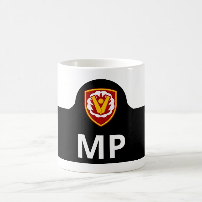 Taza De Café Policía Militar Brassard Coffee Mug (Centro)