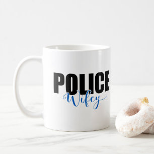 Taza De Café Policía Wifey