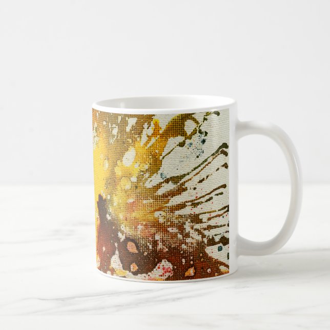 Taza De Café Policromoptic #10 de Michael Moffa (Derecha)