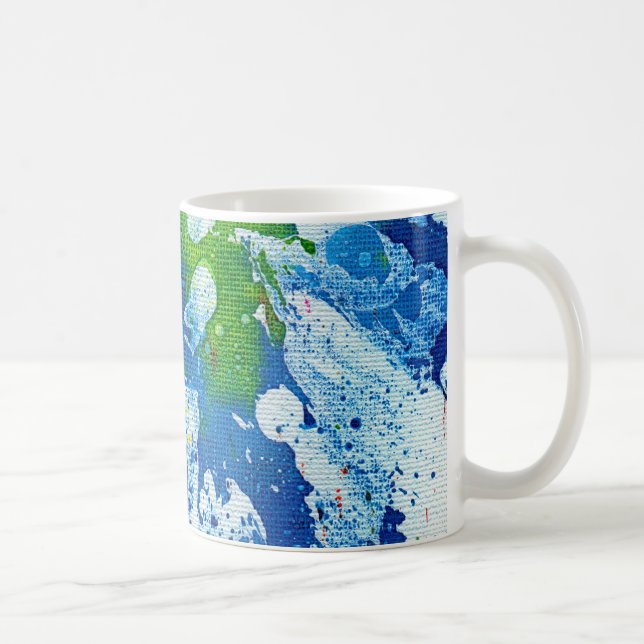 Taza De Café Policromoptic #14 de Michael Moffa (Derecha)