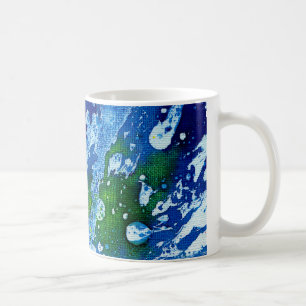 Taza De Café Policromóptico #14B por Michael Moffa