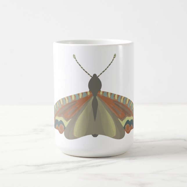 Taza De Café Polilla pintada (Centro)