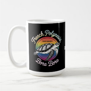 Taza De Café Polinesia Francesa Bora Bora Moorea Tahiti Turca