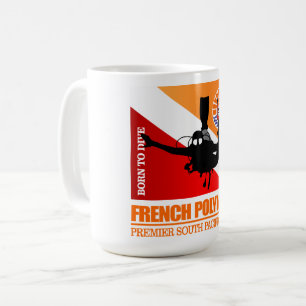 Taza De Café Polinesia Francesa DF2