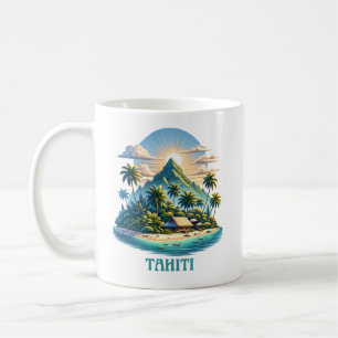 Taza De Café Polinesia Francesa Tahiti Pacífico Sur
