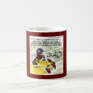 Taza De Café "Polinizadores" divertidos cantantes de abejas y m
