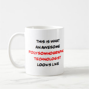 Taza De Café polisomnográfico tecnólogo, impresionante
