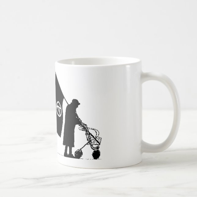 Taza De Café Póliza & Granny (Derecha)