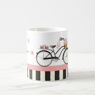 Taza De Café Polka Dot Bicicleta